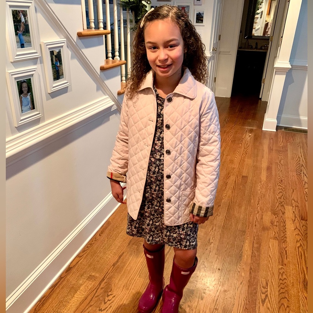 Girls’ Insulated Burberry Jacket